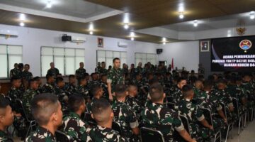 Korem 044/Gapo Gelar Bimtek Staf Batalyon TP, Danrem Tekankan Disiplin dan Tanggung Jawab