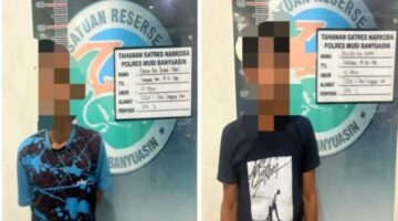 Polda Sumsel Dukung Polres PALI Tangkap Pengedar Narkoba, Dua Orang Diamankan