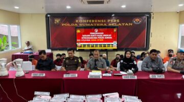 Polda Sumsel Musnahkan Barang Bukti Narkoba, 20.442 Jiwa Terselamatkan