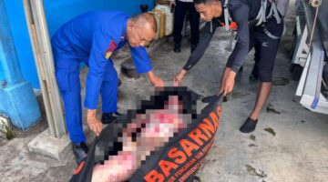 Polairud Polda Sumsel Evakuasi Mayat Pria Tanpa Identitas di Sungai Musi