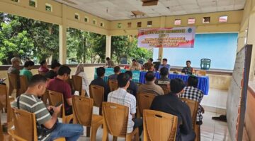 Cegah Begal, Polda Sumsel Ajak Warga Indralaya Utara Aktifkan Kembali Siskamling