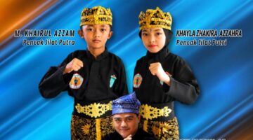 M. Khairul Azzam dan Khayla Zhakira Resmi Dilepas ke O2SN Pencak Silat Sumsel 2026
